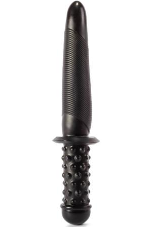 X-Men Sword Butt Plug Black 35 cm Dildo med handtag - Blushme.se