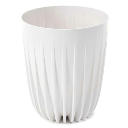 Avskalad ECO Återvinnings Blomkruka Vit_MGF
