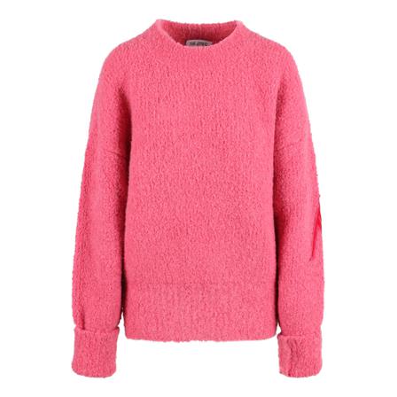 The Attico Embossed Logo Trui , Roze , Dames , Maat: S