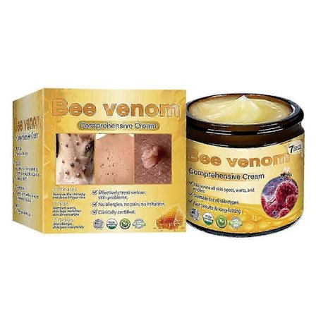 1-3st Bee Venom Comprehensive Cream, Snabbt Absorberande Stark Effektivitet Anti-Vårtserum för Ansikte & Kropp Födelsemärken Borttagare QJ