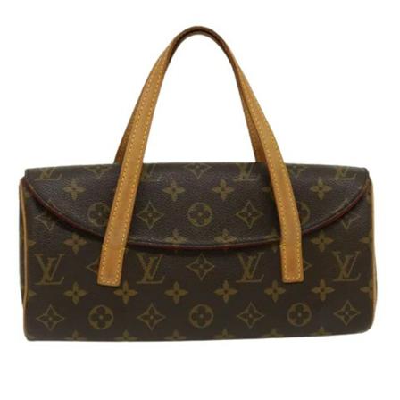 Louis Vuitton Vintage, Pre-owned Canvas Sonatine Bruin, Dames, Maat:ONE Size,leer