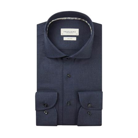 Profuomo Shirt , Blauw , Heren , Maat: L