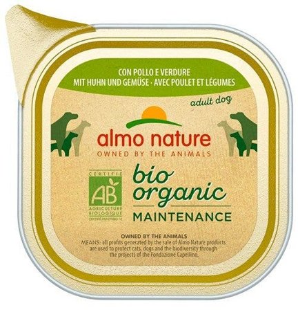 Almo Nature Daily Menu Bio Cibo Umido Pollo E Verdure Cani Adulti