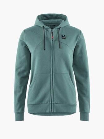 Klättermusen Runa Maker Zip Hoodie Women's - Dark Deep Sea - M