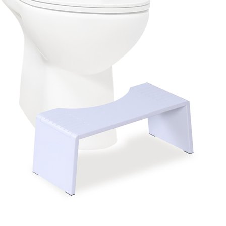 Kokoontaitettava bambuinen wc-jakkara – Liukumaton, tilaa säästävä