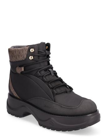 Dupree Hiker Bootie Shoes Boots Ankle Boots Laced Boots Svart Michael Kors