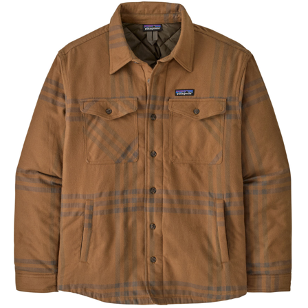 Patagonia M's LW Insulated Fjord Flannel Shirt Defend: Deer Brown