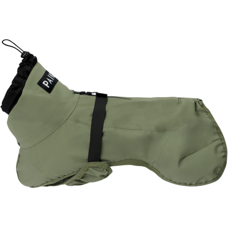 PAIKKA Reflective Raincoat 20-30 cm Green