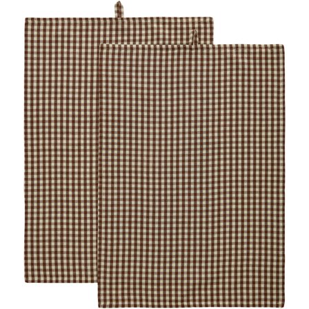 Decotique Oliva keittiöpyyhe 50×70 cm 2 kpl, ruskea