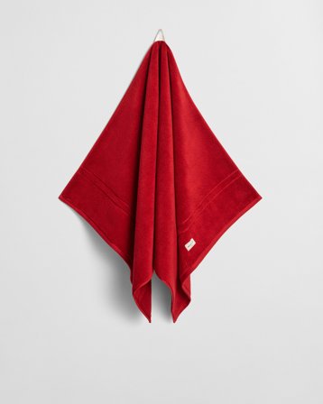 GANT Wohnaccessoires Premium Handtuch 70 x 140 (70x140) Rot