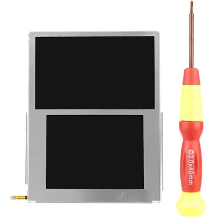 2Ds-skärm för Nintendo 2Ds-konsol Abs för Nintendo 2Ds-konsol LCD-skärm Lägg till skruvmejsel