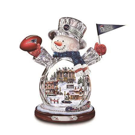 Christmas Crystal Tree Santa Snowman Roterande Skulpturfönster