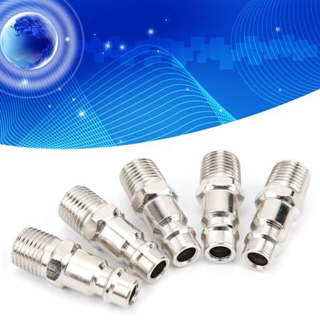 5 kpl Pneumatiikka Ty kalun Liitin Eurooppalainen Tyyli Pistokkeella Teollisuus Ilma Liit nt Kompressorin Tarvikkeet