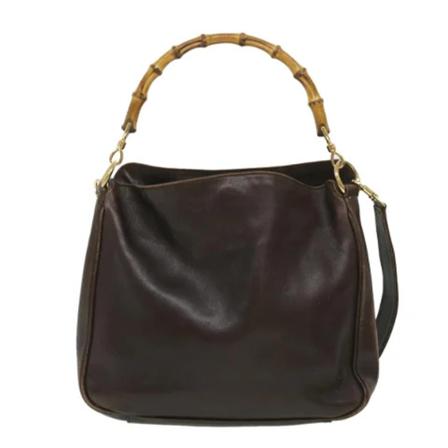 Gucci Vintage - Vintage Väskor - Brun - Dam - Storlek: One Size, Dam, Storlek: ONE SIZE