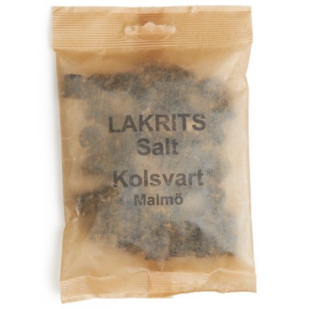 Kolsvart Salt lakrids, 120 g | KitchenOne