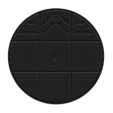 VR Gaming Cushion Mat Slitasjebestandig PU-pute Sammenleggbar gulvpute for brytere