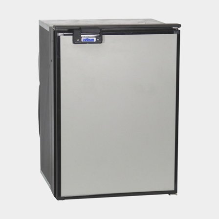 Kylskåp med kompressor Isotherm Cruise CR42 Classic, 12V / 24V, dörr, 42 liter (varav 4 liter frysfack), grå frontpanel