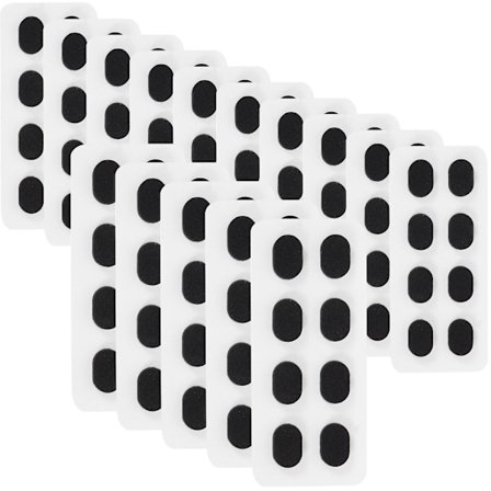 60 Par Brillepuder Næse Briller Næsestøtte Briller Støtte Næse Puder Briller Næse Beskyttelse