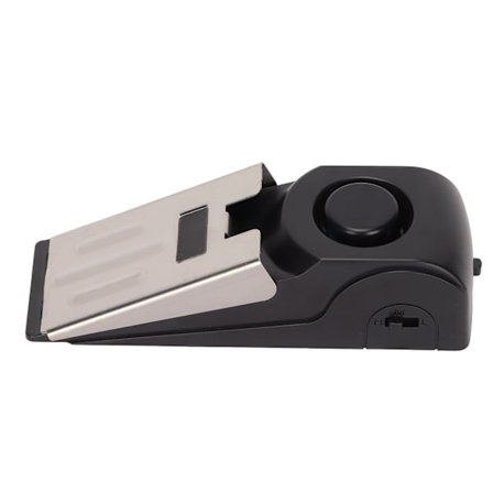 Justerbar Dörrstopp med 120dB Alarm - Idealisk för Resor, Hotell, Hem och Lägenhetssäkerhet