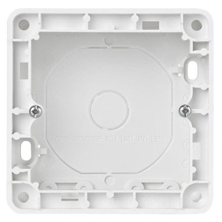 Elko EKO09669 Forhøyningsramme 1 rom, 35 x 84 x 84 mm, Strømbrytere & vegguttak