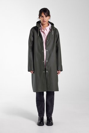 Stockholm Long Raincoat Green