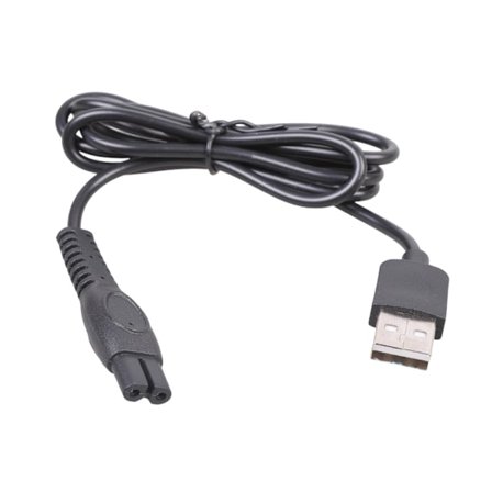 Universell 5V USB-adapterkabel for lading av 2000 elektriske barbermaskiner og trimmere