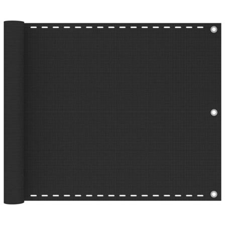 Vidaxl Balkongskärm Hdpe 75 X 600 Cm Antracit Antracit