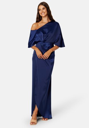 Elle Zeitoune Rosalie Gown Cobalt Klær