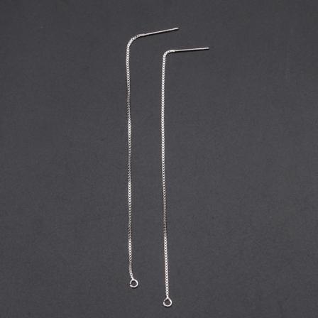 11 cm örontrådar Dinglar med gängade örhängen öratrådar med ögla droppe örhängen trådar för smycken Örhängen gör hantverk