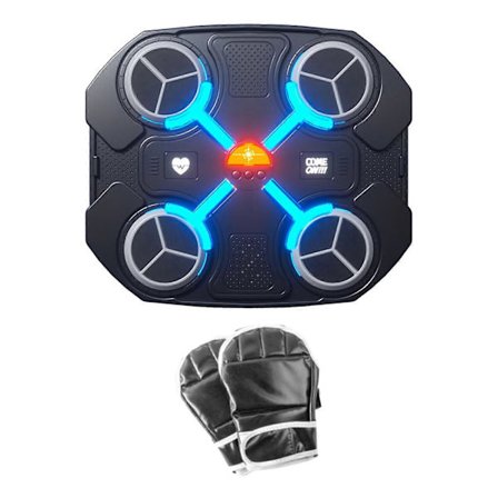 Boksetræningsmaskine Boksetræner til Børn og Voksne Reaktionsmål Træning Vægmounted Elektronisk Boksevæg Mål Punching Pad