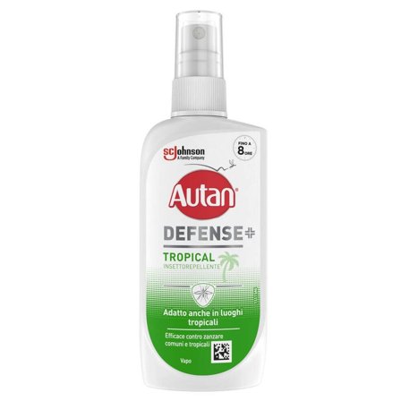 Autan Defense Tropical Spray 100ml - Repellente Zanzare e Insetti