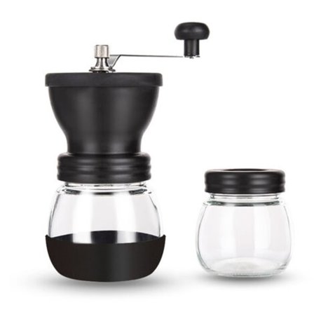 Skerton PRO kaffekvarn | Keramik, 19 cm, svart-WELLNGS