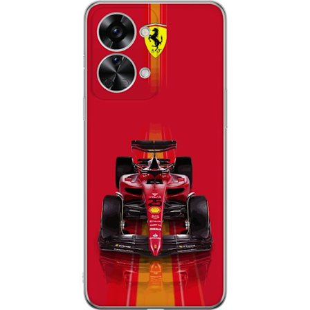Yhteensopiva Puhelinkuori OnePlus OnePlus Nord 2T Ferrari Formula 1 -auto ikonisessa punaisessa muotoilussa urheilullisella tarkkuudella