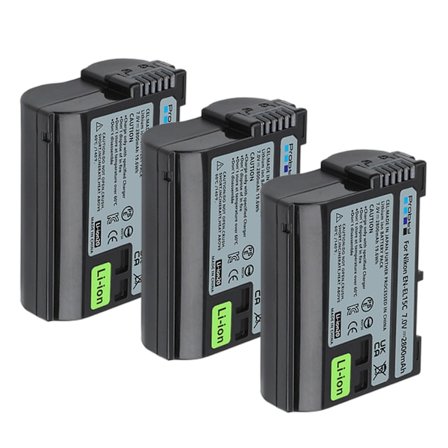 2800 mAh EN-EL15C EN-EL15 Akku Nikon Z5, Z6, Z6 II, Z7, Z7II D7000 D7100 D7200, D850 D750 D7500 D810 D500 D800