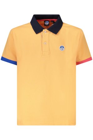 North Sails Polo Maniche Corte Bambino Arancio