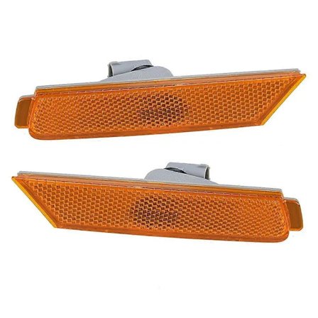 1 par forreste sidemarkeringsblinklys passer til Chevrolet Camaro 10-2015