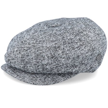 Bailey - Grey earflap Czapka Z Daszkiem - Kyan Heather Grey Ear Flap @ Hatstore