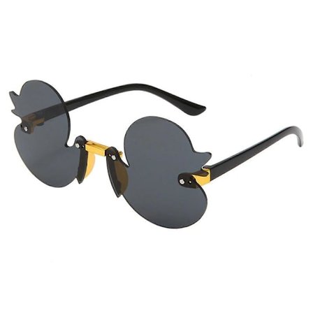 Barnesolbriller Andungeform Gjennomsiktig Anti-UV Beskyttelse mot Sollys Øyebeskyttelse Fotorekvisitt Jenter Ferie Sommer Strand Solbriller 2025