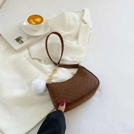 Tote Taske Skuldertaske BRUN brun