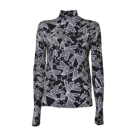 Msgm, Turtlenecks Zwart, Dames, Maat:S