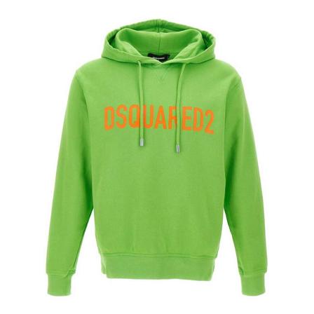 Dsquared2, Hoodies Zielony, Mężczyzna, Rozmiar: M