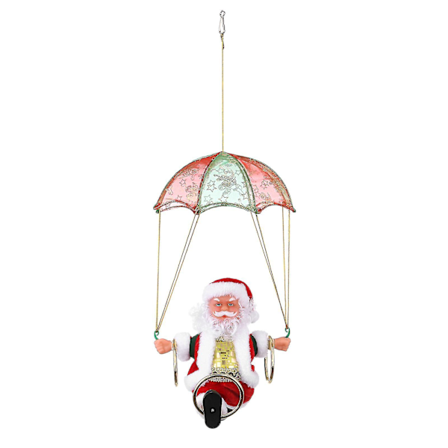 Sæsonbestemt & Julepynt Julemand Dukke Elektrisk Syngende Dansende Legetøj Nytårsgave Jul Q