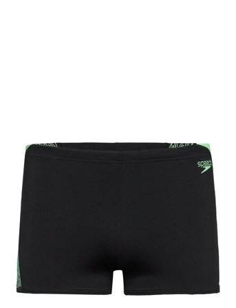 Mens Hyperboom Splice Aquashort Black Speedo