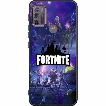Motorola Moto G30 Svart Skal Fortnite