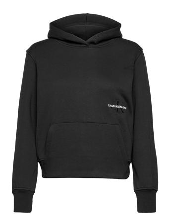 Off Placed Monogram Hoodie Black Calvin Klein Jeans