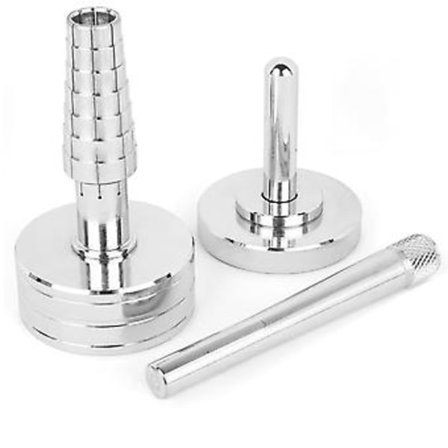 Sormuksen venytys- ja pienennysväline, kokoa säädettävä työkalu korujen valmistukseen