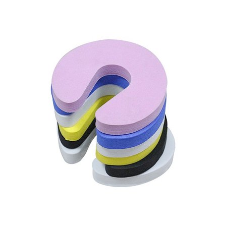 10 stk., Dør Fingerbeskyttere, Blød EVA Skum Dør Fingerbeskyttere,