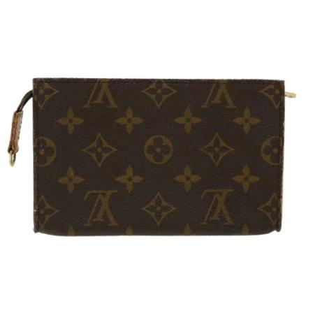 Louis Vuitton Vintage, Pre-owned Clutches Bruin, Dames, Maat:ONE Size,leer
