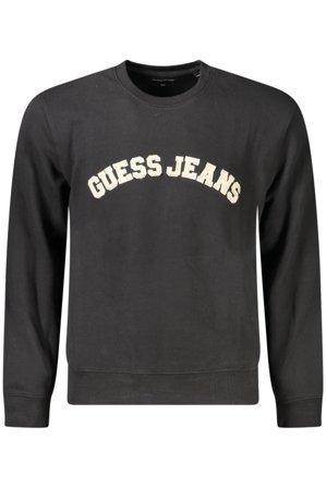 Guess Jeans Felpa Senza Zip Uomo Nero