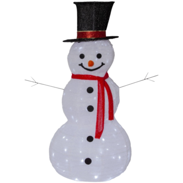 Snögubbe Dekoration 1,2m